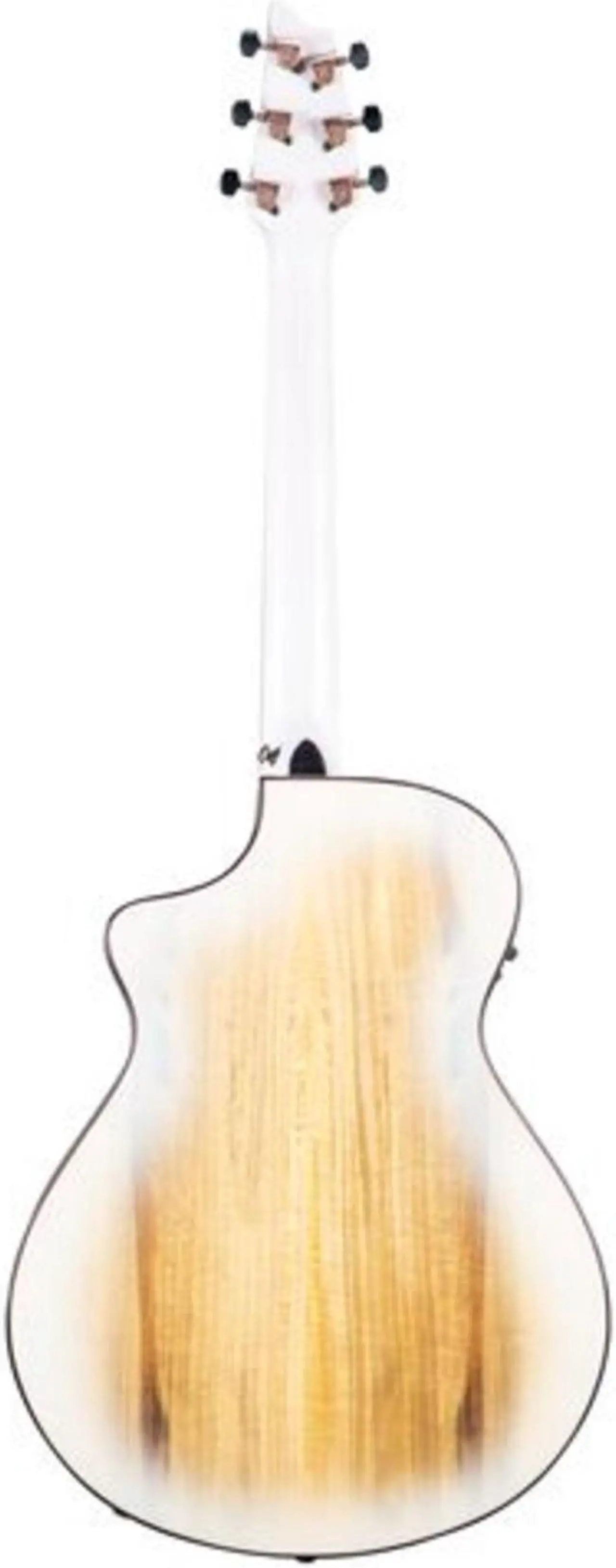 Alt view image 2 of 7 - Breedlove Pursuit Exotic S 6-String Acoustic Electric Guitar (White Sand)
