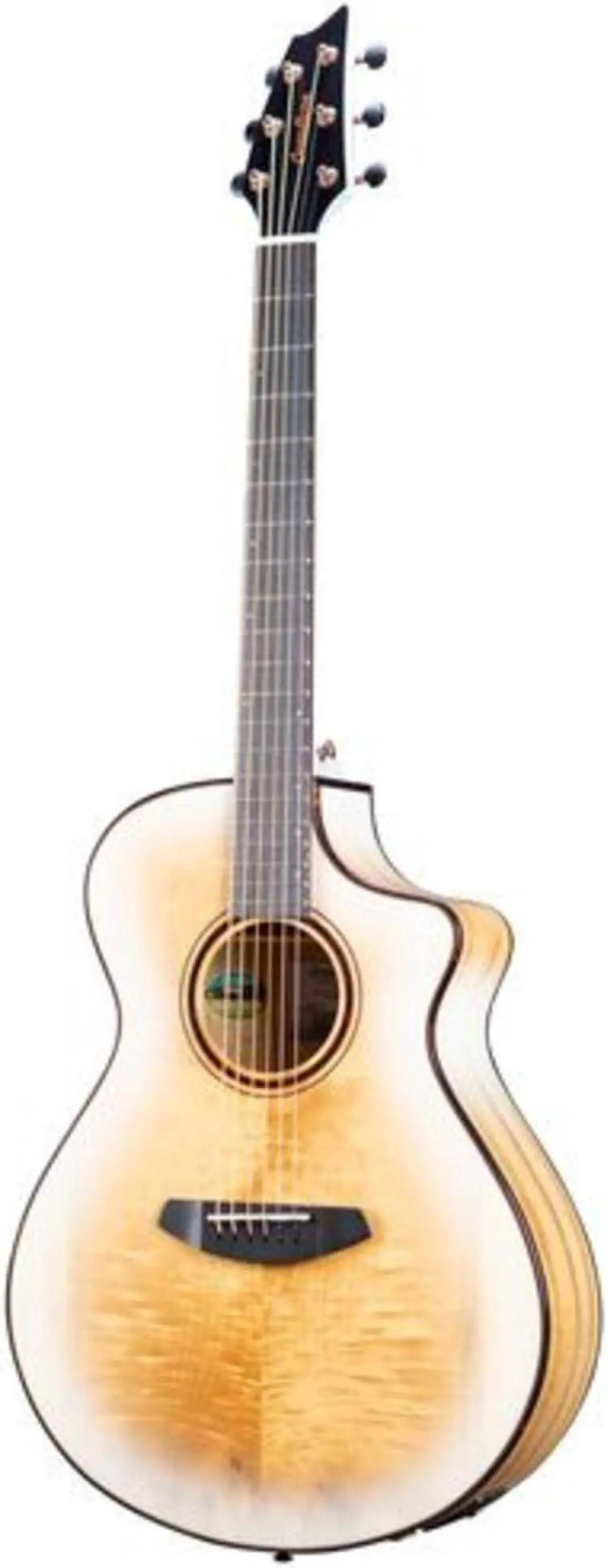 Alt view image 3 of 7 - Breedlove Pursuit Exotic S 6-String Acoustic Electric Guitar (White Sand)