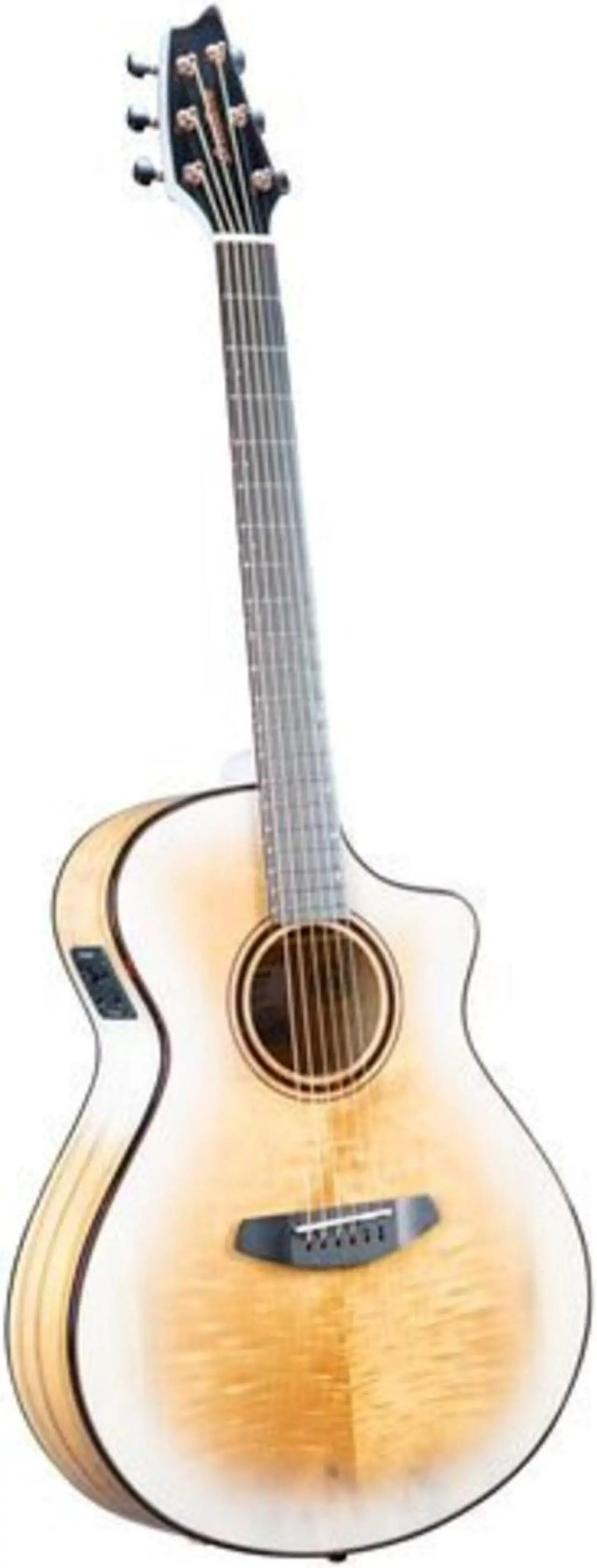 Alt view image 4 of 7 - Breedlove Pursuit Exotic S 6-String Acoustic Electric Guitar (White Sand)
