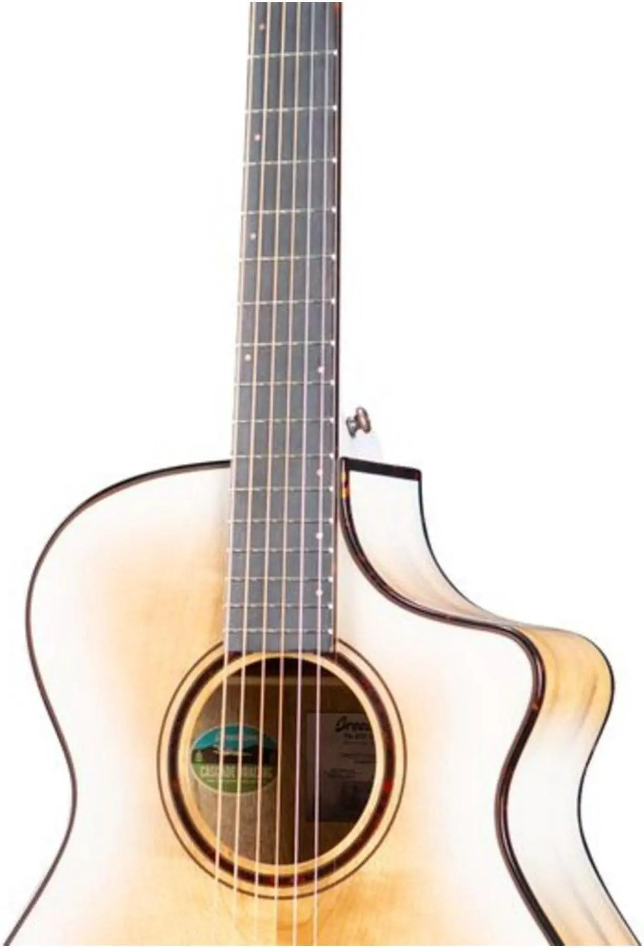Alt view image 6 of 7 - Breedlove Pursuit Exotic S 6-String Acoustic Electric Guitar (White Sand)