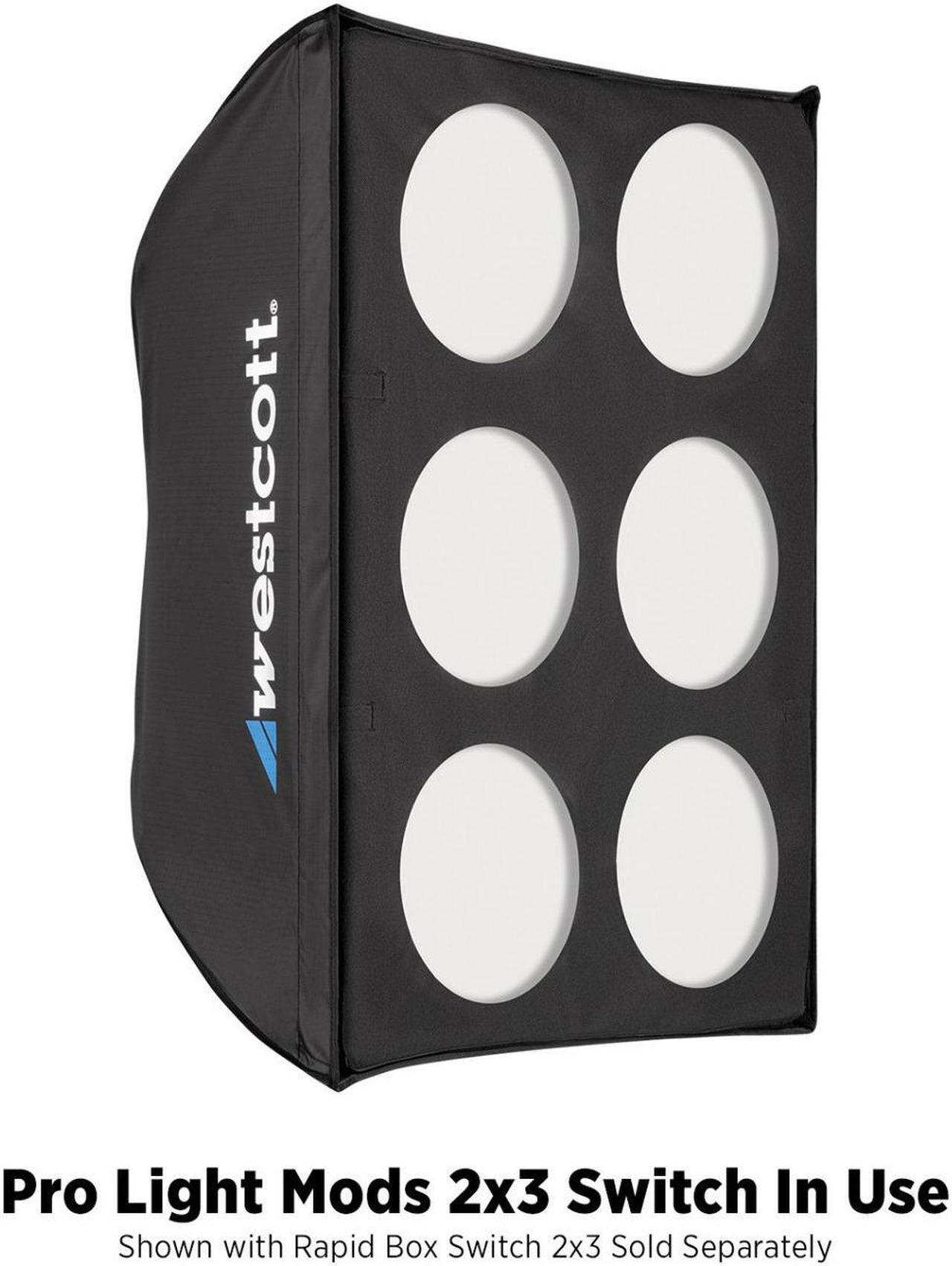 Alt view image 3 of 12 - Westcott Pro Light Adjustable Corner System Mods 2 x 3 (Rapid Box Switch)