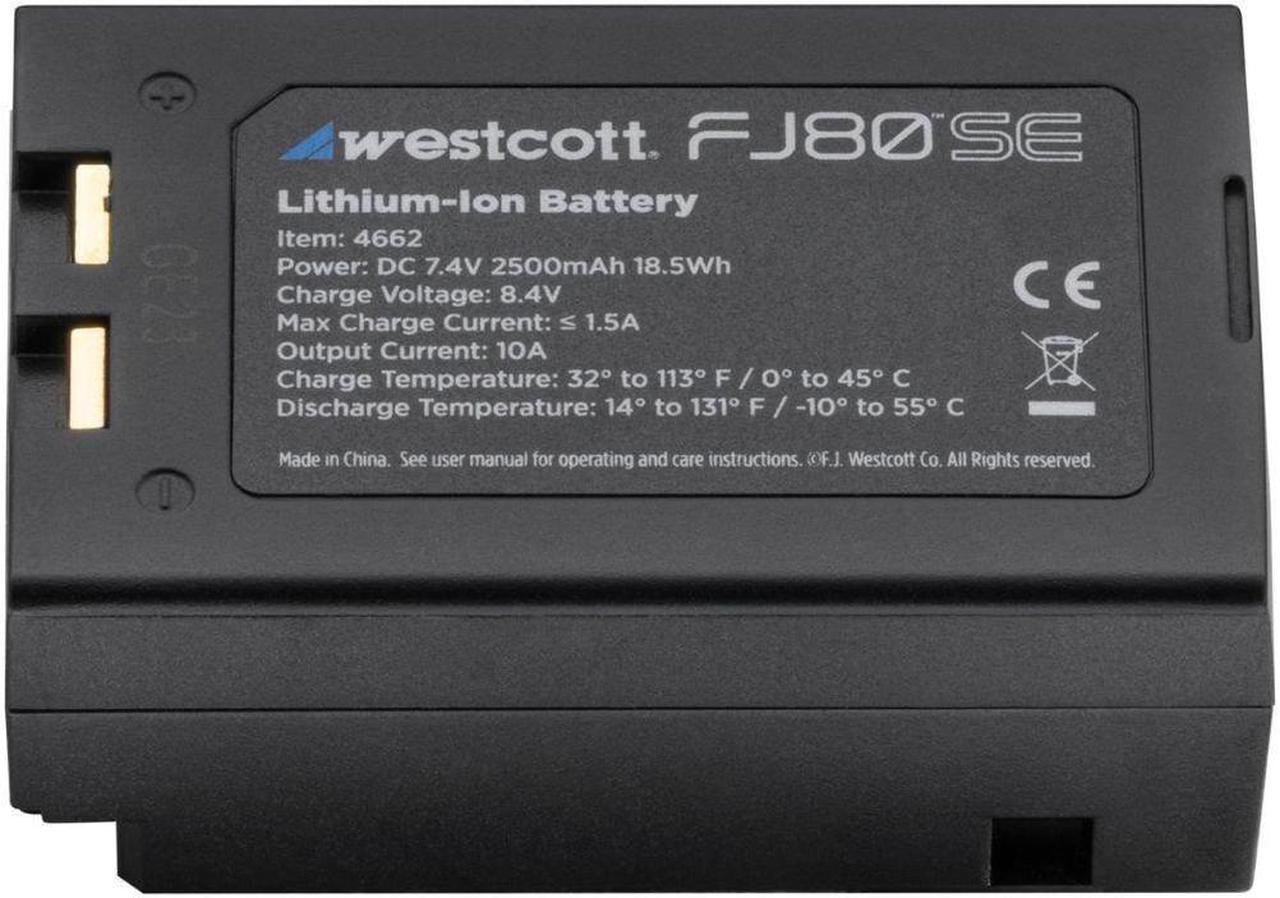 Alt view image 6 of 8 - Westcott FJ80-SE Lithium-Ion Battery