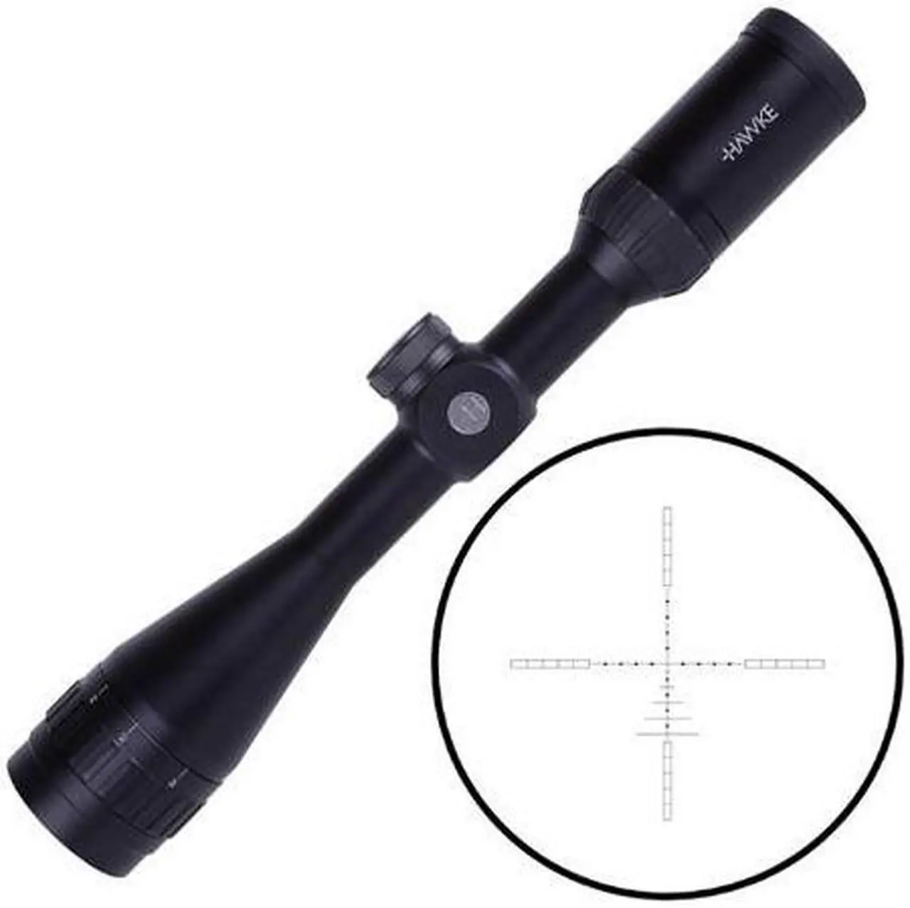Alt view image 6 of 7 - Hawke Sport Optics Airmax EV 4-12x40AO AMX Riflescope with Cap