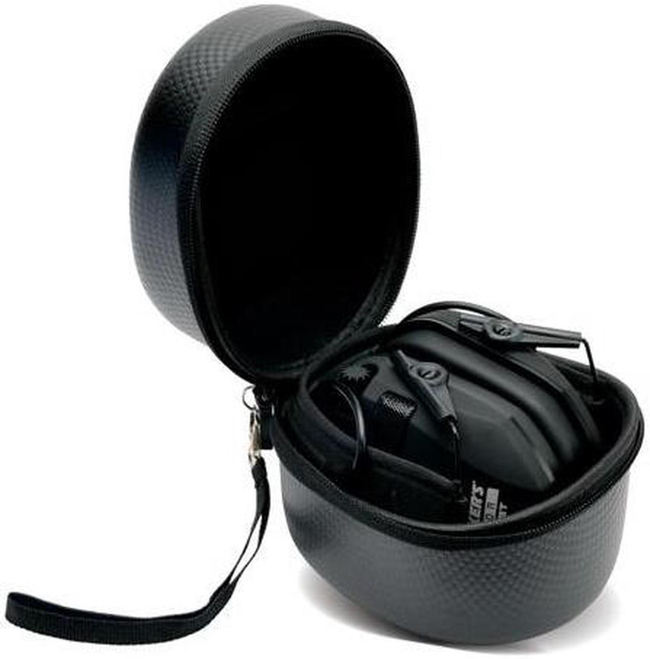 Alt view image 6 of 8 - Walkers Razor Slim Electronic Bluetooth NRR 23 dB Hearing Protection Earmuffs for Outdoor/Indoor Shooting Range with Shockproof Carrying Case, Black