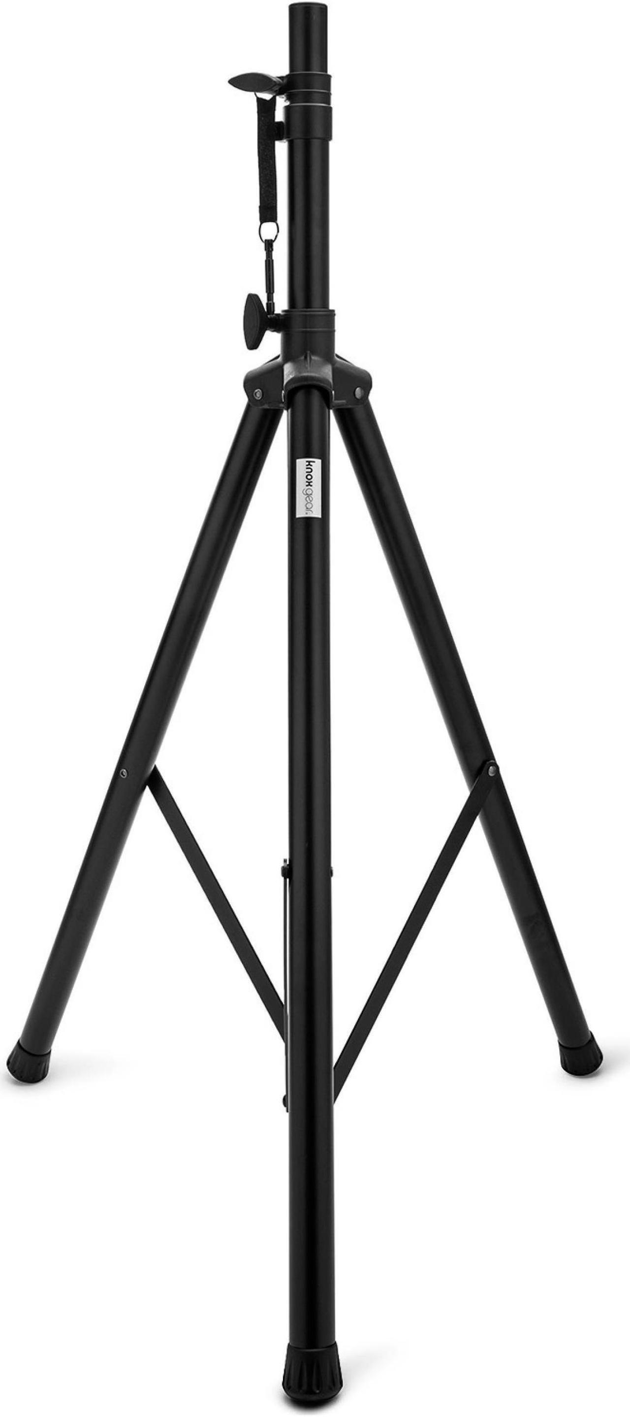 Alt view image 2 of 7 - Knox Gear Adjustable Tripod Speaker Stand Bundle