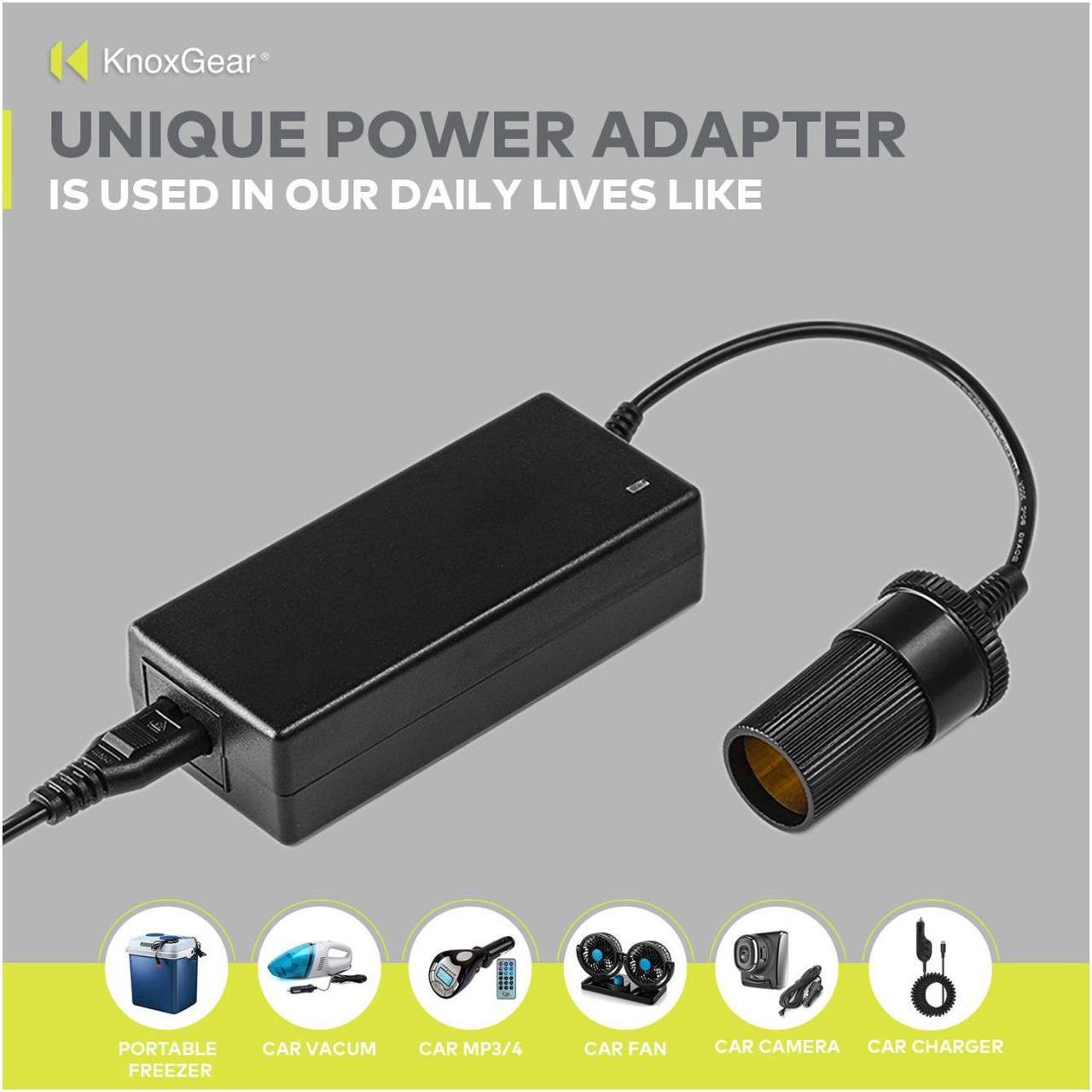 Alt view image 4 of 5 - Knox Gear AC to 12V DC Power Adapter
