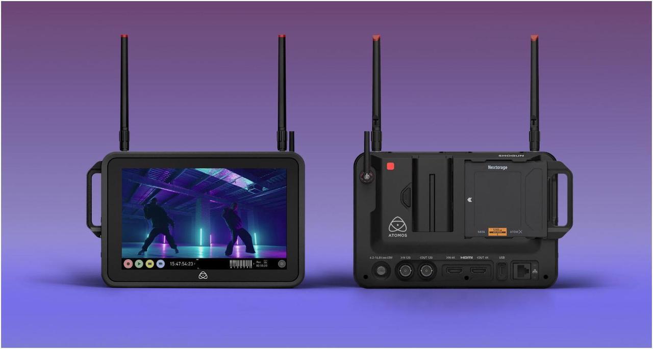 Alt view image 3 of 11 - Atomos Shogun CONNECT 7" Network-Connected HDR Video Monitor & Recorder 8Kp30/4K