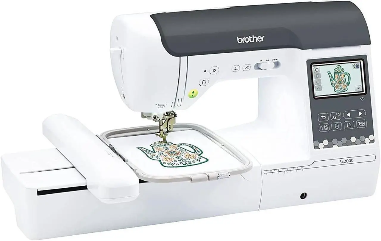 Alt view image 2 of 7 - Brother SE2000 Computerized Sewing and Embroidery Machine