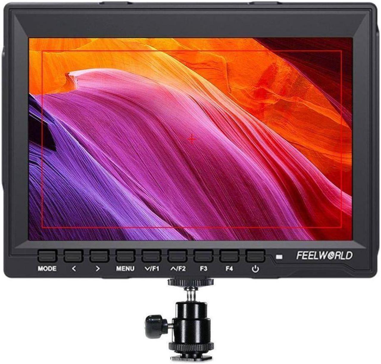 Alt view image 8 of 13 - FEELWORLD FW759 7 Inch DSLR Camera Field Monitor HD Video Assist Slim IPS 1280x800 4K HDMI 1080p with Sunshade