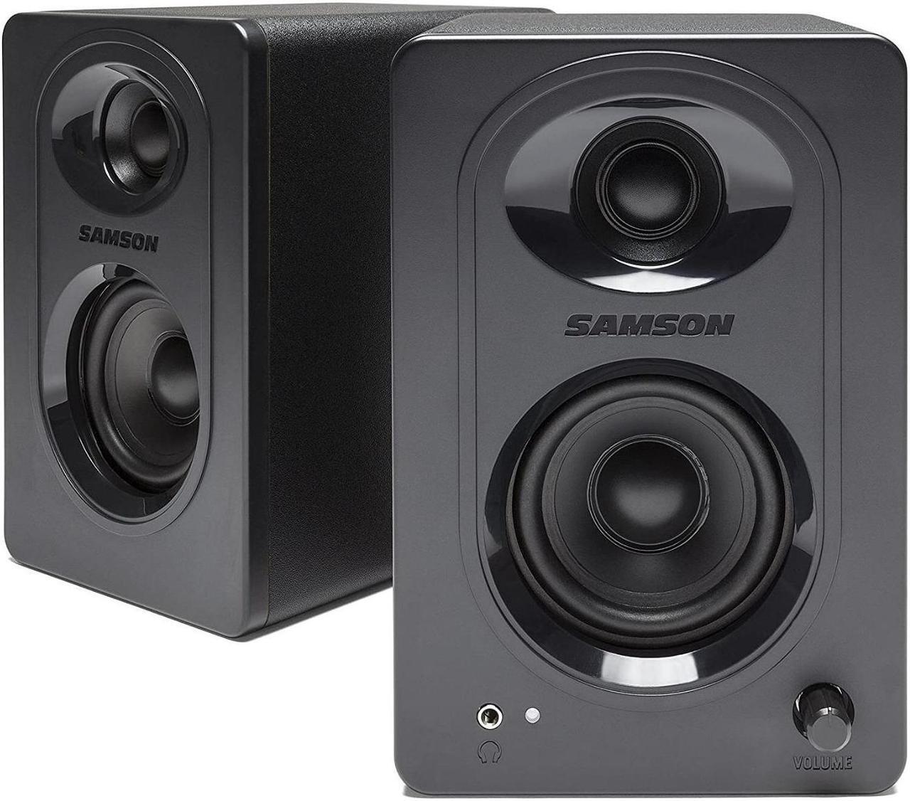 Alt view image 3 of 7 - Sony PS-LX310BT Wireless Turntable with Bluetooth Connectivity with 3-Inch Powered Studio Monitors Pair (Black) bundle