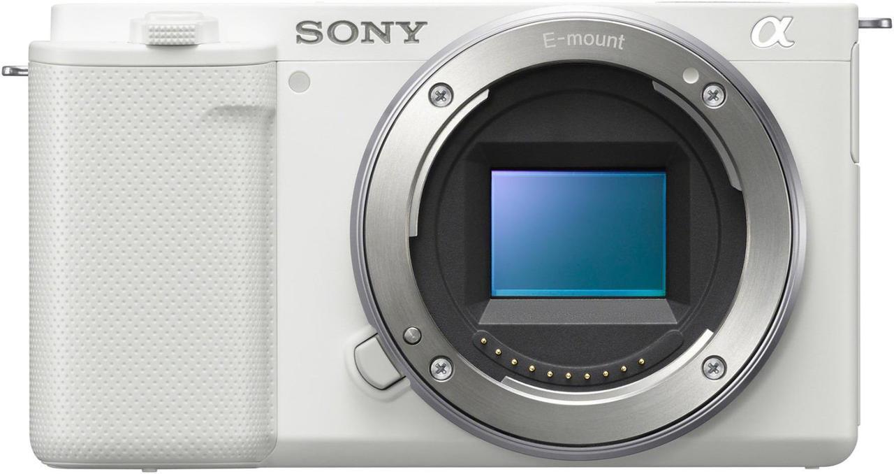 Alt view image 3 of 7 - Sony Alpha ZV-E10 APS-C (White) with 11mm F1.8 Lens and Content Creator Kit