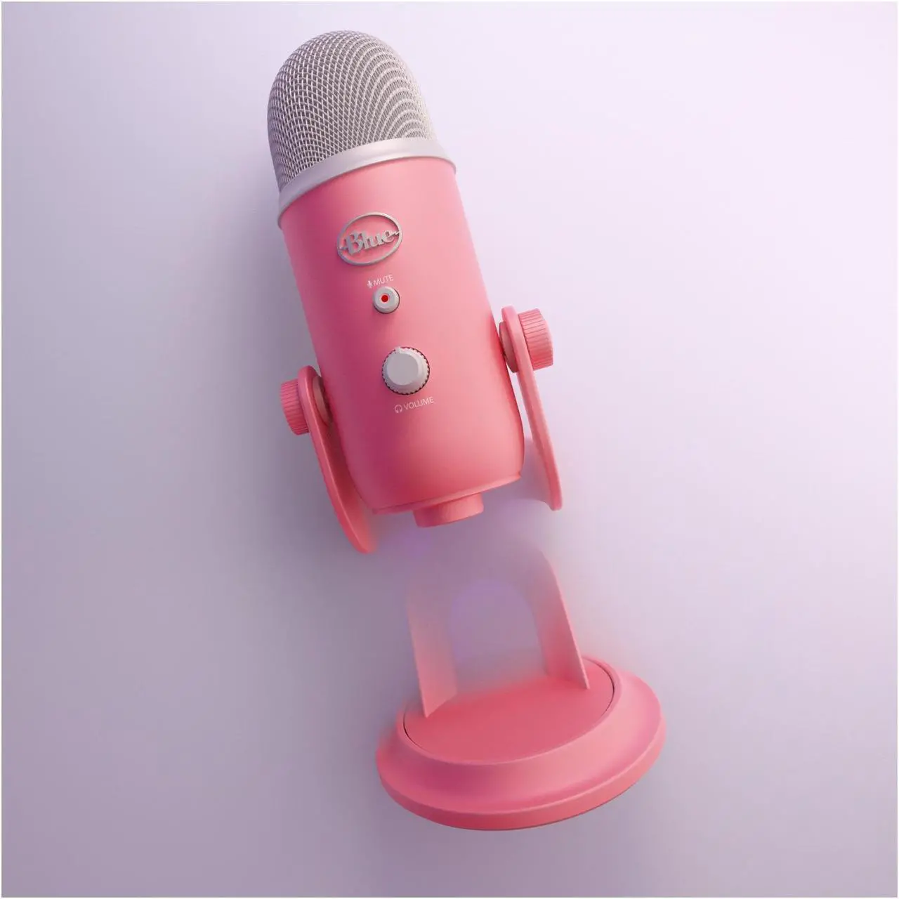 Alt view image 5 of 7 - Blue Yeti Microphone (Pink Dawn) with Boom Arm Stand, Pop Filter and Shock Mount