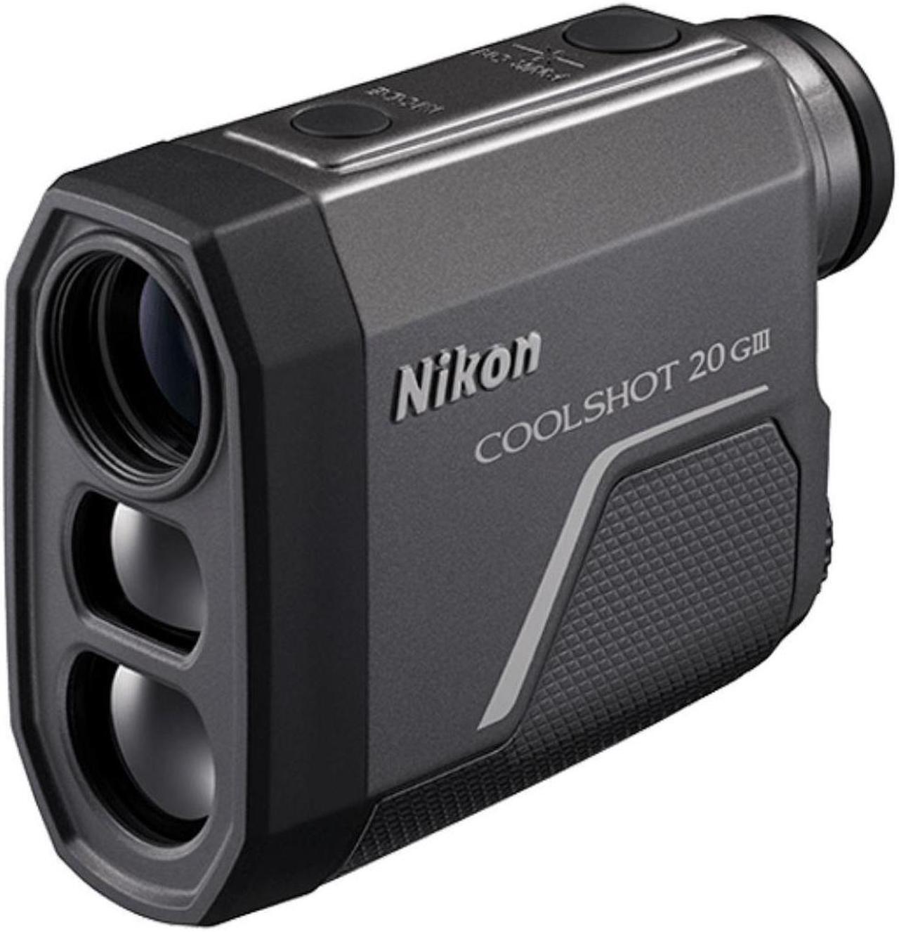 Alt view image 2 of 7 - Nikon COOLSHOT 20i GIII Golf Rangefinder |Rainproof w/ Slope,Locked On Quake +3pc -Batt DLX bundle