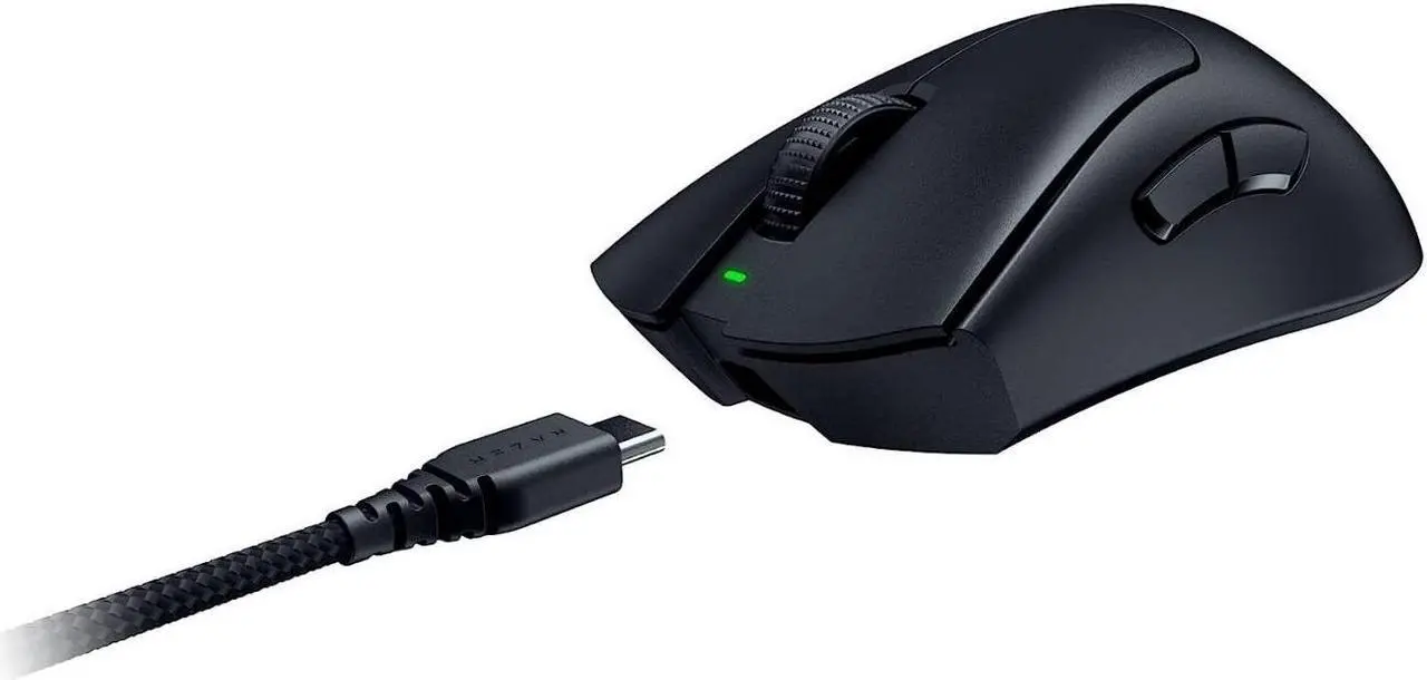 Alt view image 2 of 6 - Razer DeathAdder V3 Pro Wireless Ultra Lightweight Gaming Mouse (Black)