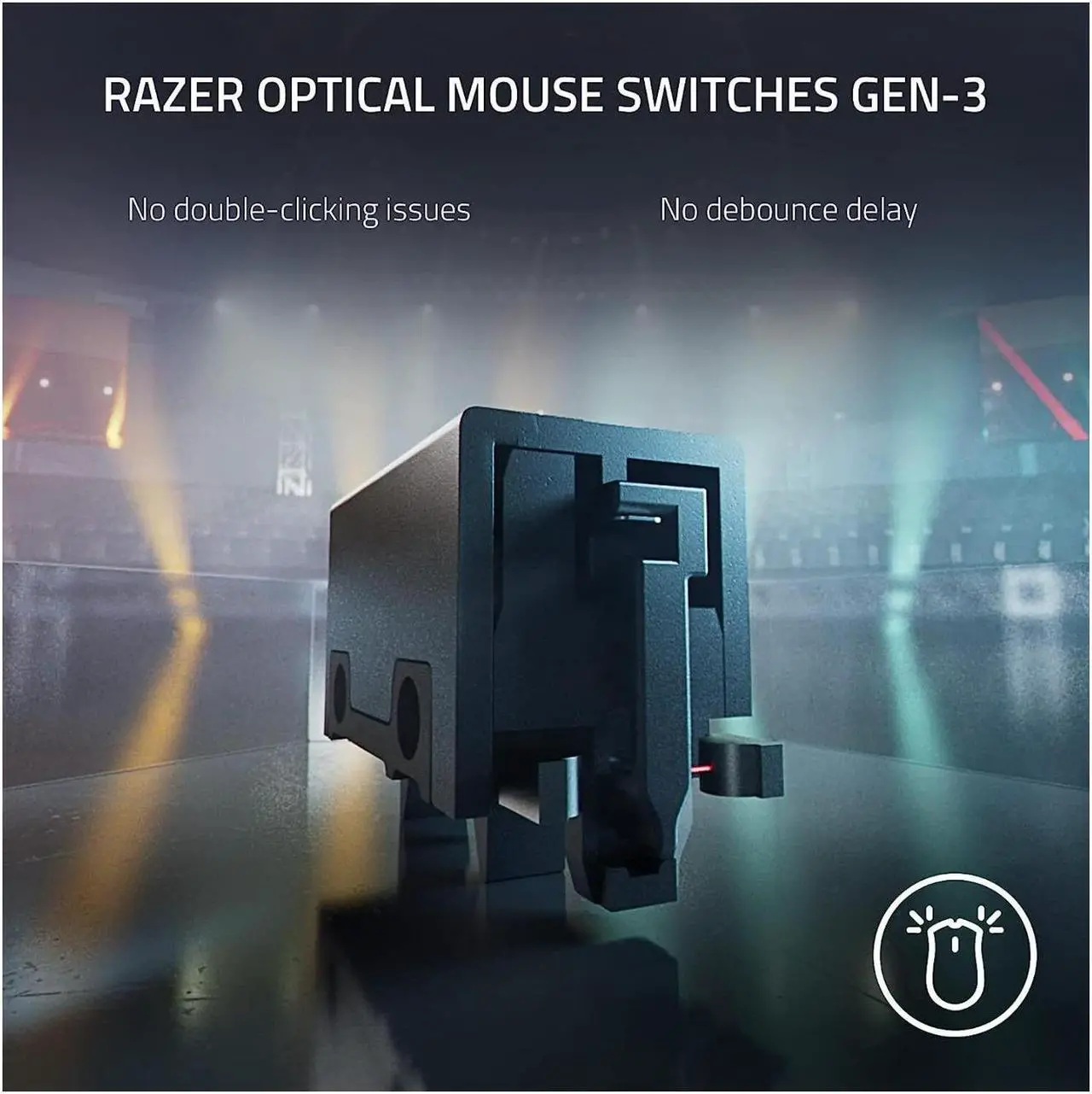 Alt view image 5 of 6 - Razer DeathAdder V3 Pro Wireless Ultra Lightweight Gaming Mouse (Black)