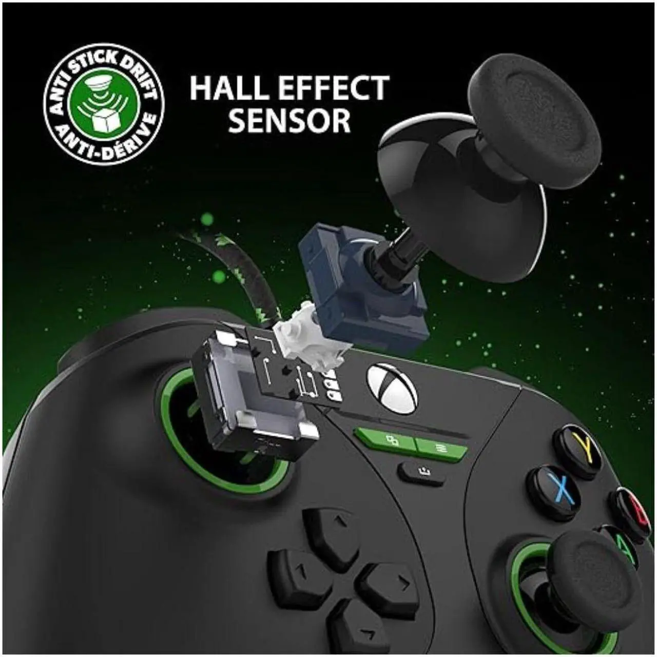 Alt view image 6 of 7 - Snakebyte GamePad Pro X (Black) Controller with Hall Effect for Series X and PC