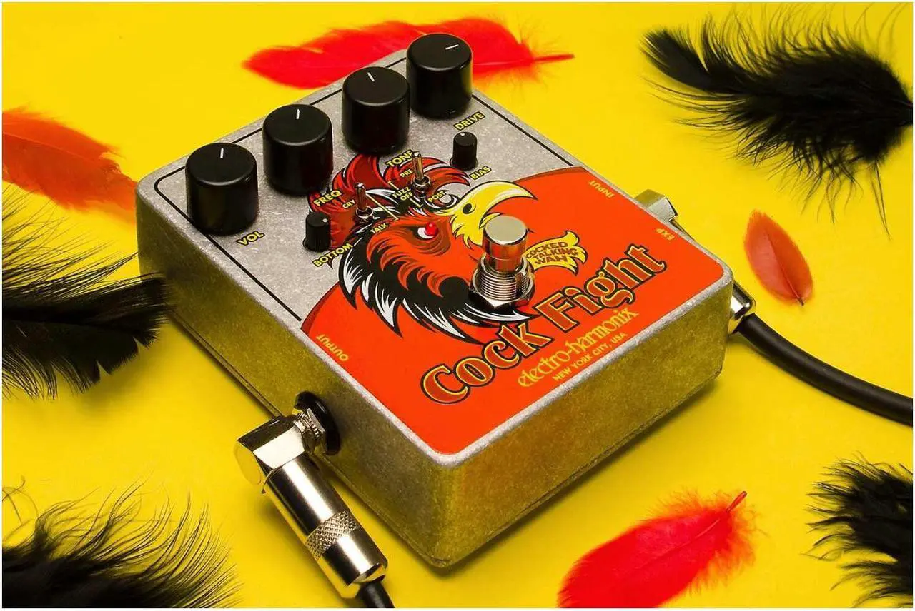 Alt view image 3 of 5 - Electro-Harmonix Cock Fight Cocked Talking Wah Pedal
