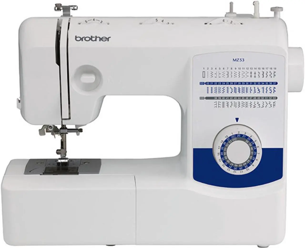 Alt view image 7 of 7 - Brother MZ53 Mechanical Sewing Machine (Certified Refurbished)+GDMINLO Multipurpose Sewing Clips for Quilting and Crafts
