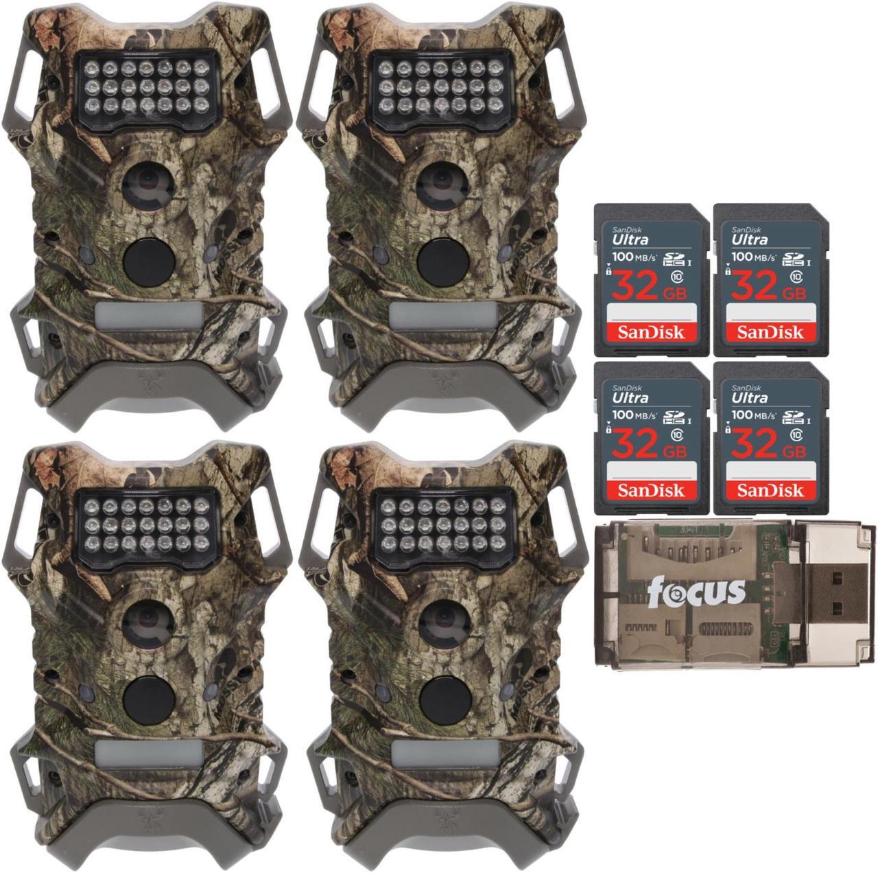 Main image of Wildgame Innovations Terra Extreme 14 Megapixel IR Trail Camera (4-Pack) Bundle