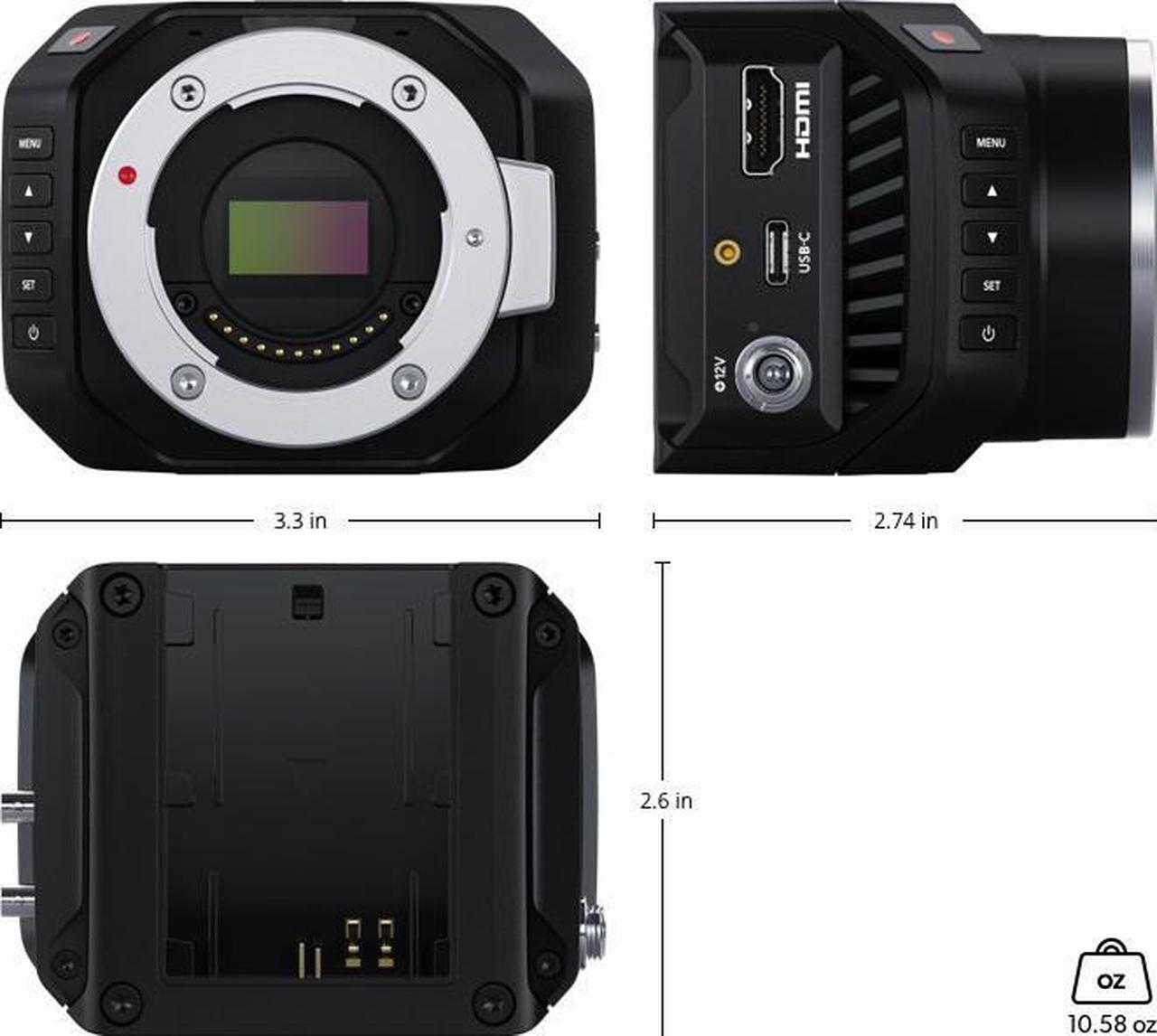 Alt view image 5 of 9 - Blackmagic Design Micro Studio Camera 4K G2