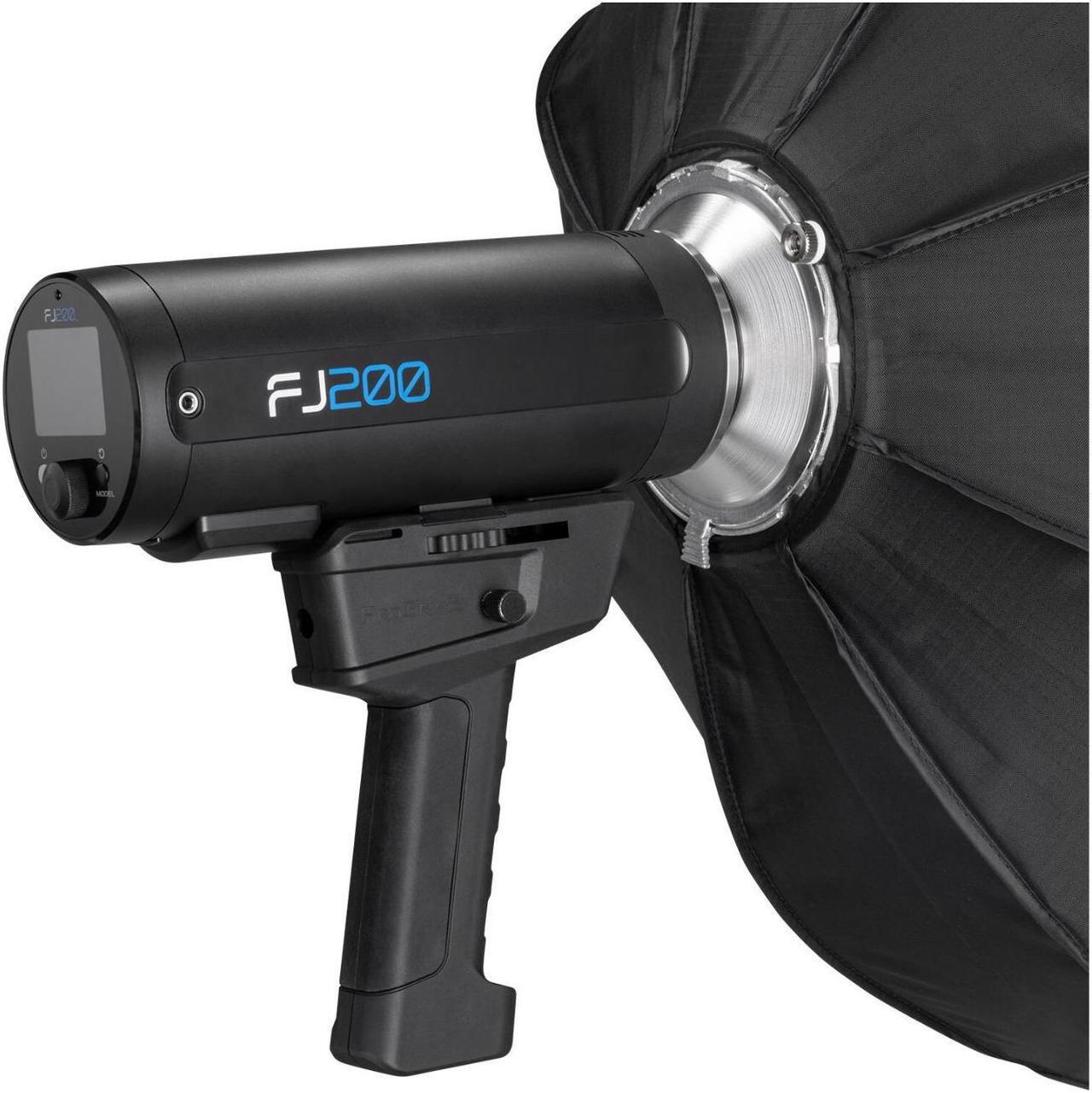 Alt view image 5 of 7 - Westcott FJ80-SE S 80Ws Speedlight for Sony Cameras with Handheld Mount
