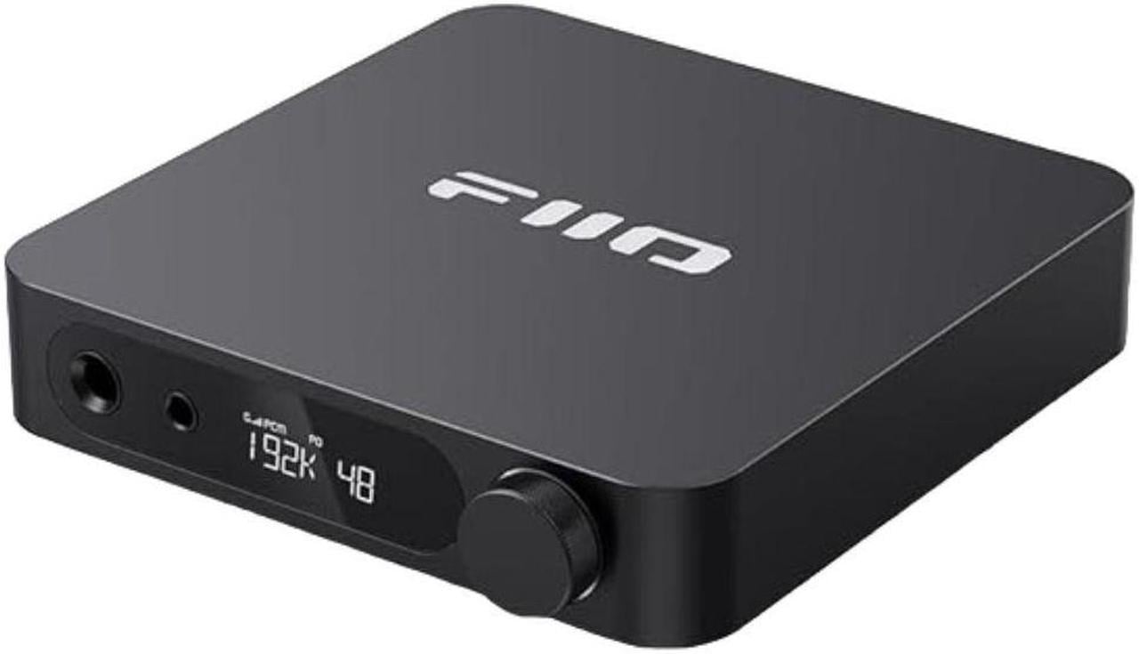 FiiO Slim desktop USB DAC and headphone amplifier, Black