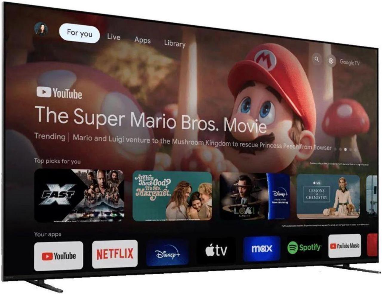 Alt view image 3 of 7 - Sony BRAVIA 7 55" 4K HDR Smart QLED Mini-LED TV (K-55XR70)