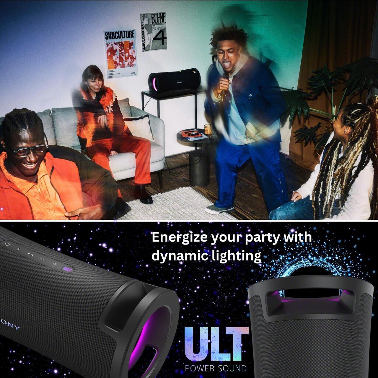 Alt view image 2 of 7 - Sony ULT FIELD 7 series Speakers - SRSULT70 ( Stereo Pair, Black)