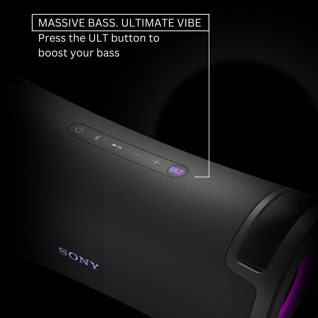 Alt view image 5 of 7 - Sony ULT FIELD 7 series Speakers - SRSULT70 ( Stereo Pair, Black)