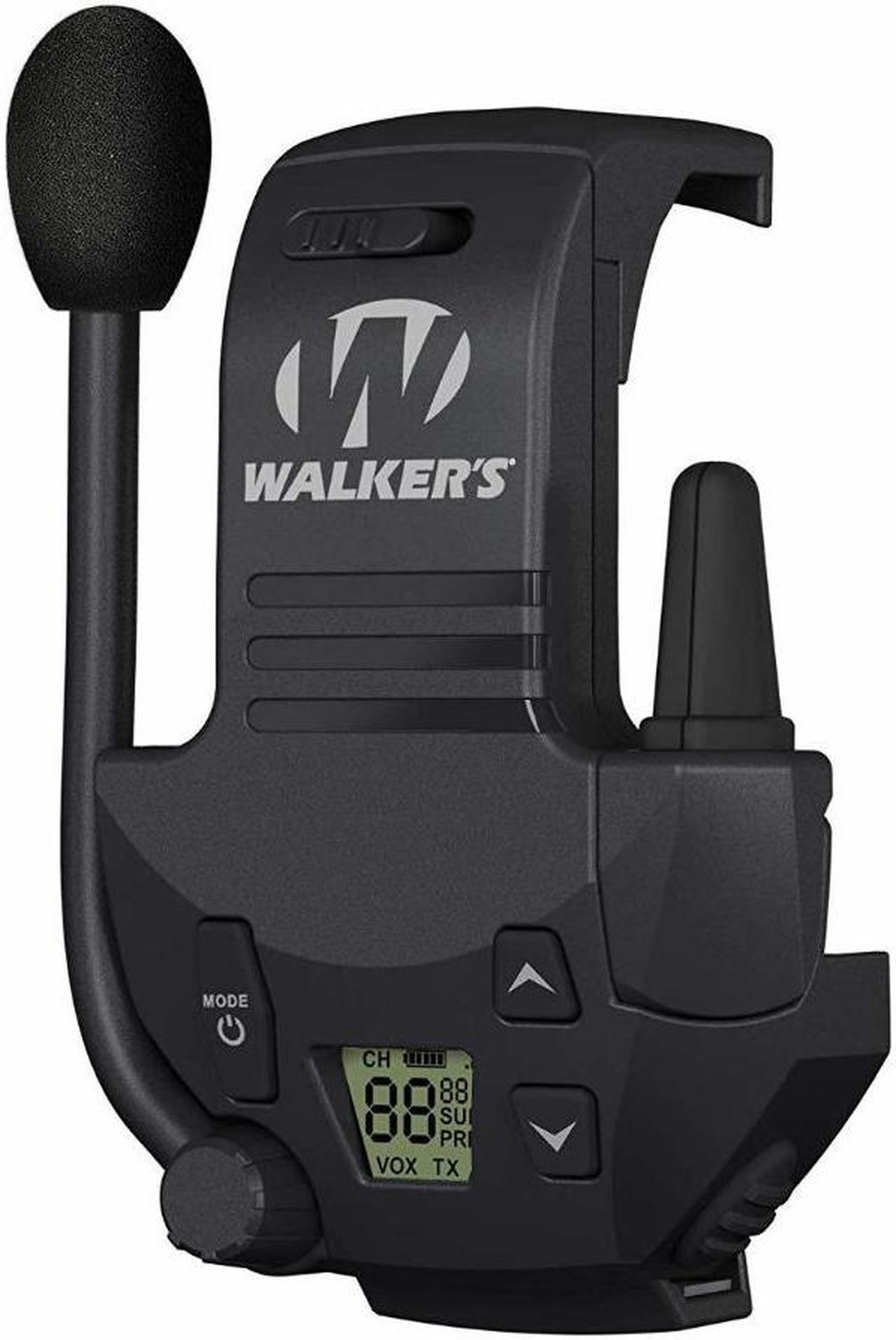 Alt view image 4 of 6 - Walker's Tactical/Hunting Walkie Talkie for Razor Muffs (2-Pack) with Carabiner