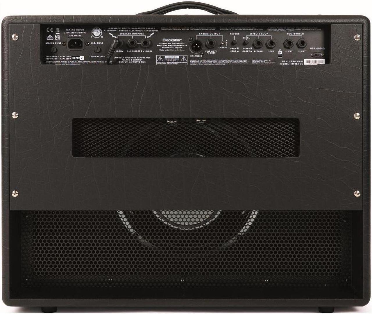 Alt view image 9 of 10 - Blackstar HT Club 40 MK III 40W 1x12 Tube Guitar Combo Amp Black