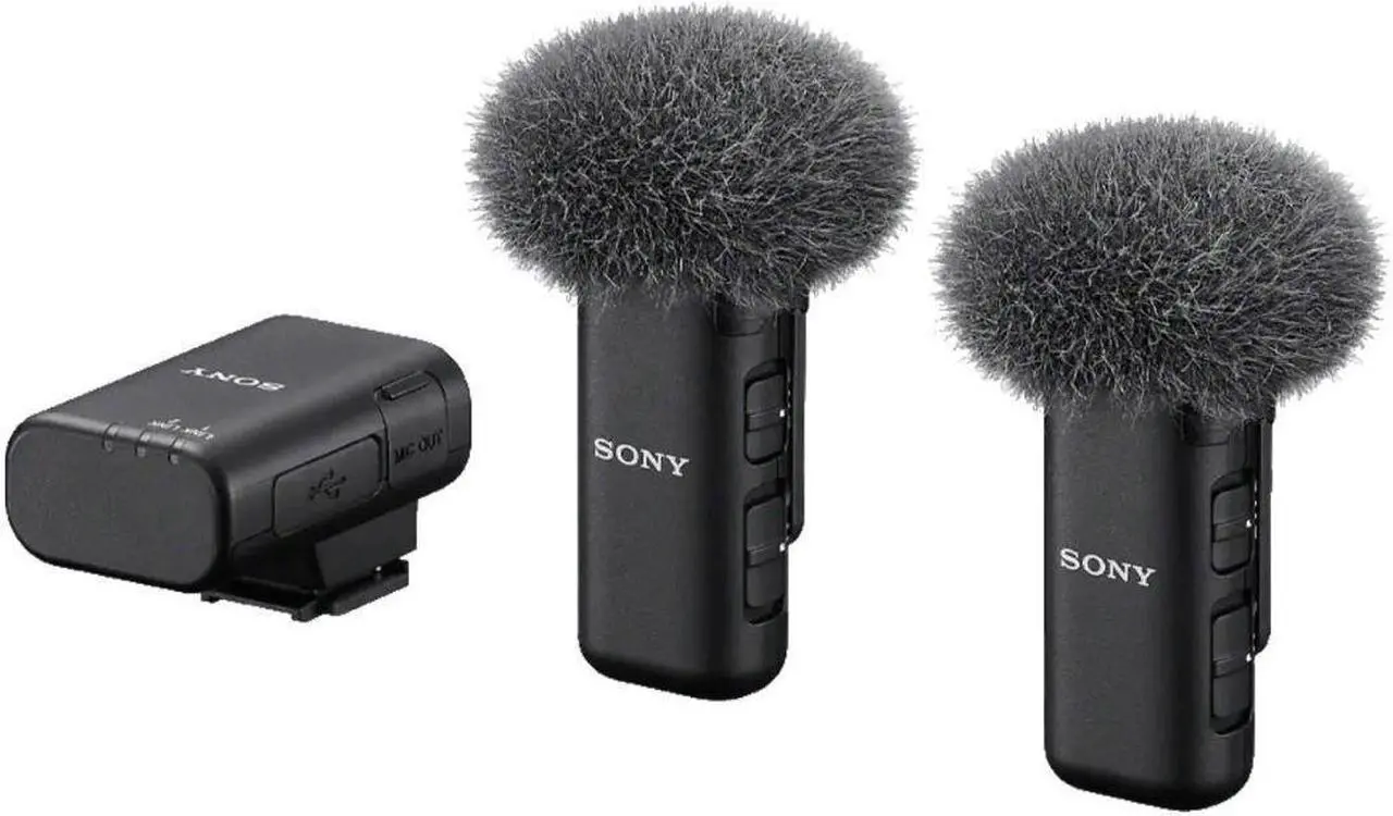 Alt view image 2 of 14 - Sony ECM-W3 2-Person Wireless Microphone System with Multi Interface Shoe