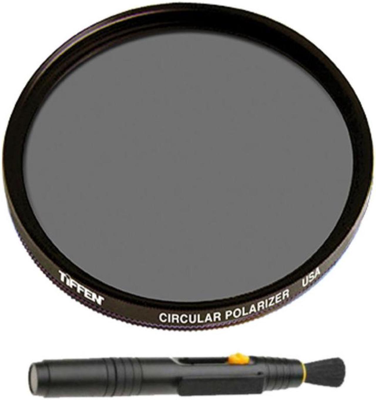 Alt view image 2 of 8 - Tiffen 52mm Circular Polarizing Lens Filter and Lens Cleaning Brush Bundle