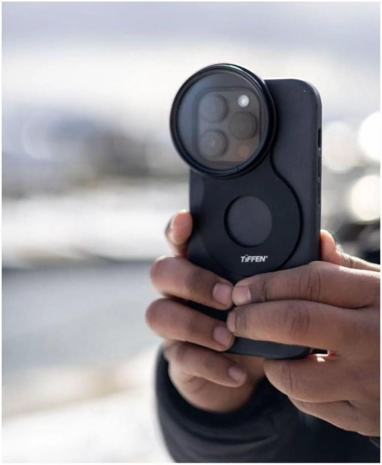 Alt view image 7 of 12 - 58mm Sunglasses Kit For iPhone 14/15 Pro Max