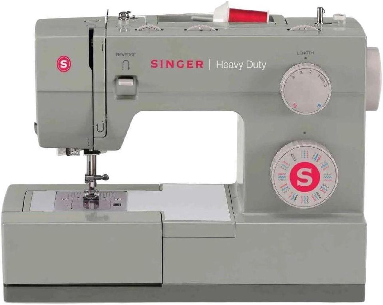 Alt view image 7 of 13 - SINGER Heavy Duty 4452 Sewing Machine with Accessories