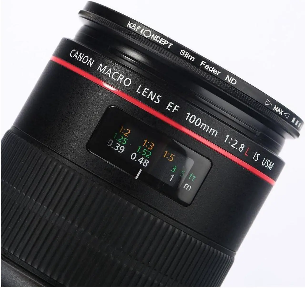 Alt view image 11 of 14 - K&F Concept ND Filter Variable ND2-400 ND Neutral Density Fader Adjustable ND2 ND4 ND8 ND16 ND32 to ND400 Lens Filter for Camera Lenses (77MM)
