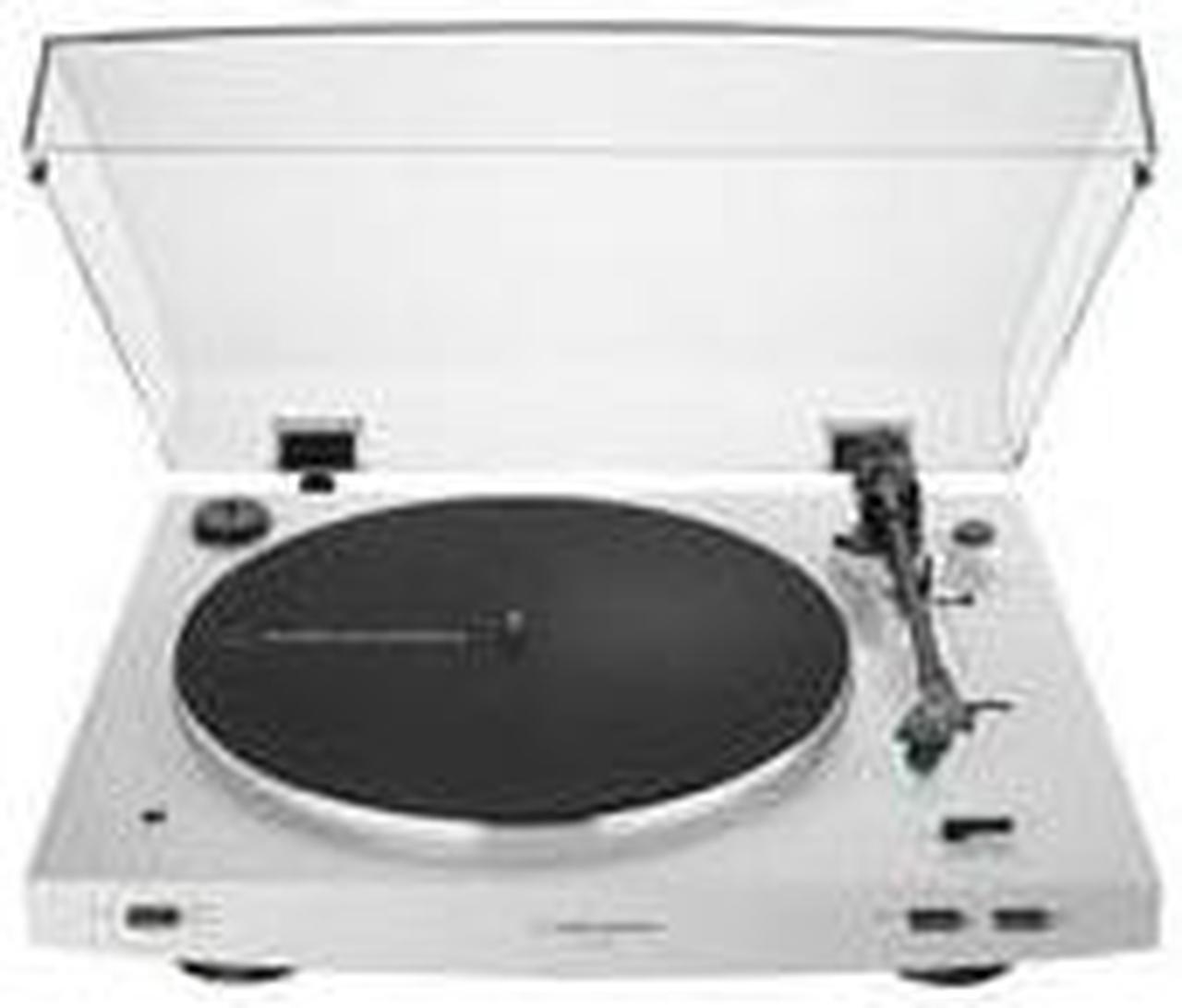 Alt view image 11 of 18 - Audio Technica Wireless & Analog Automatic Belt-Drive Turntable - White