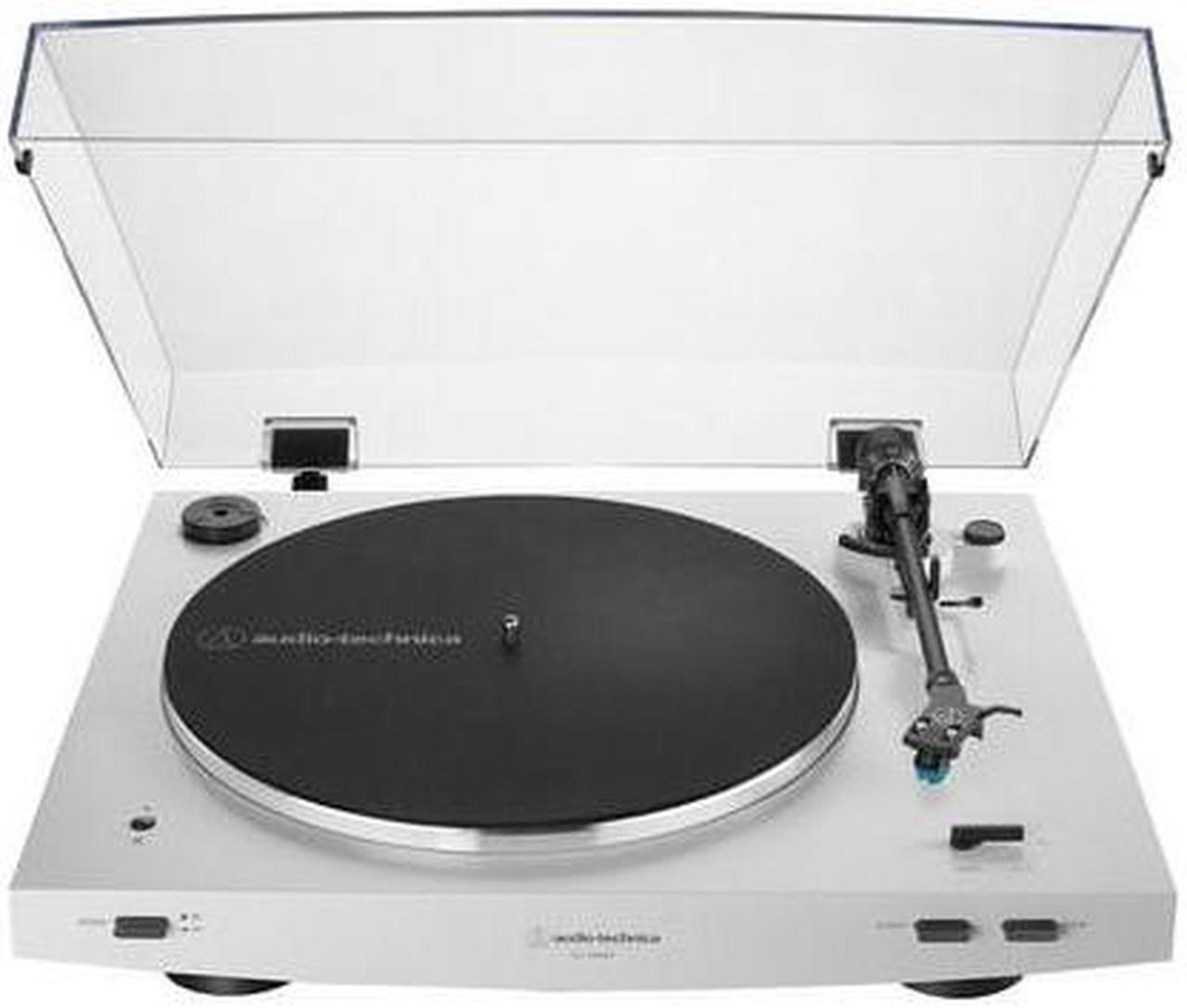 Alt view image 10 of 18 - Audio Technica Wireless & Analog Automatic Belt-Drive Turntable - White