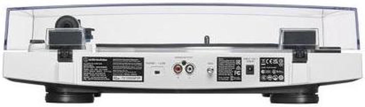 Alt view image 13 of 18 - Audio Technica Wireless & Analog Automatic Belt-Drive Turntable - White