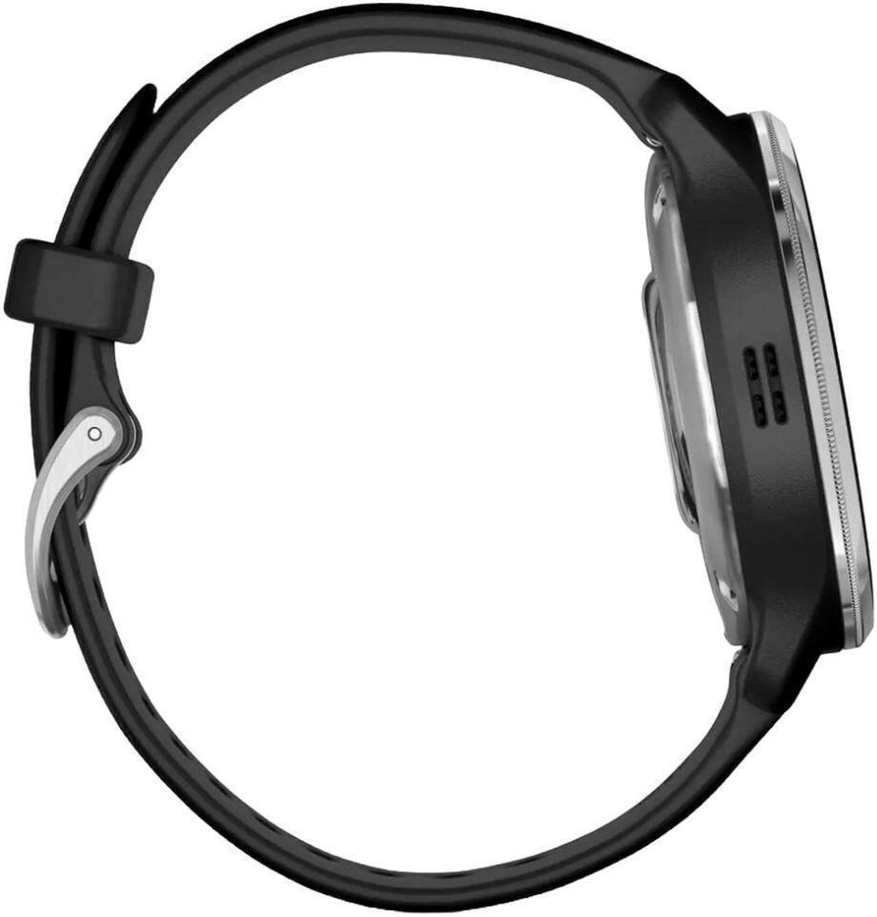 Alt view image 4 of 10 - Garmin D2 Air X10 Aviator Smartwatch (Black/Silver)