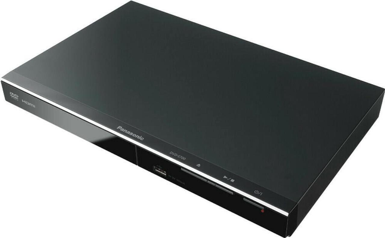 Alt view image 5 of 7 - Panasonic DVD-S700 1080p Up-Convert DVD Player (Black) bundle