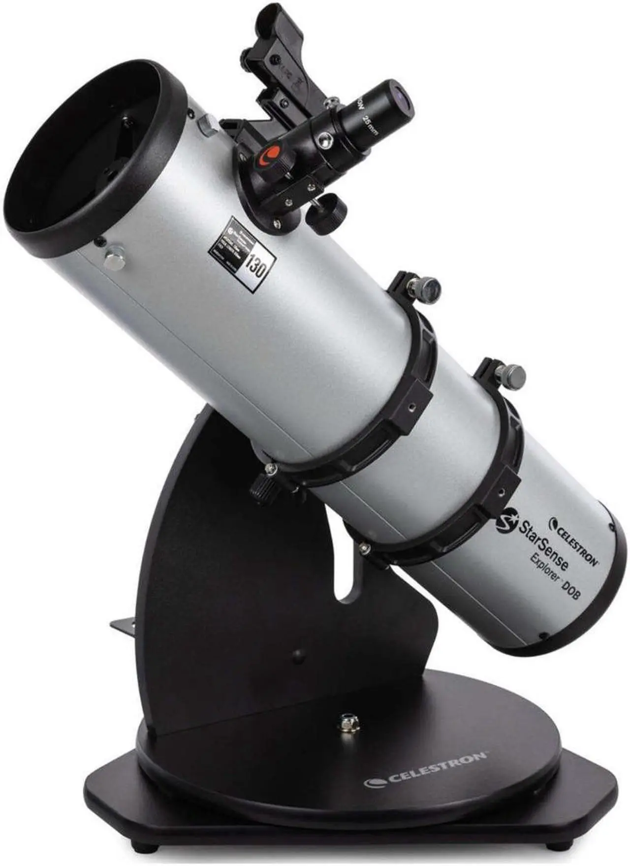 Alt view image 2 of 14 - Celestron Starsense Explorer 130mm Tabletop Dobsonian Telescope