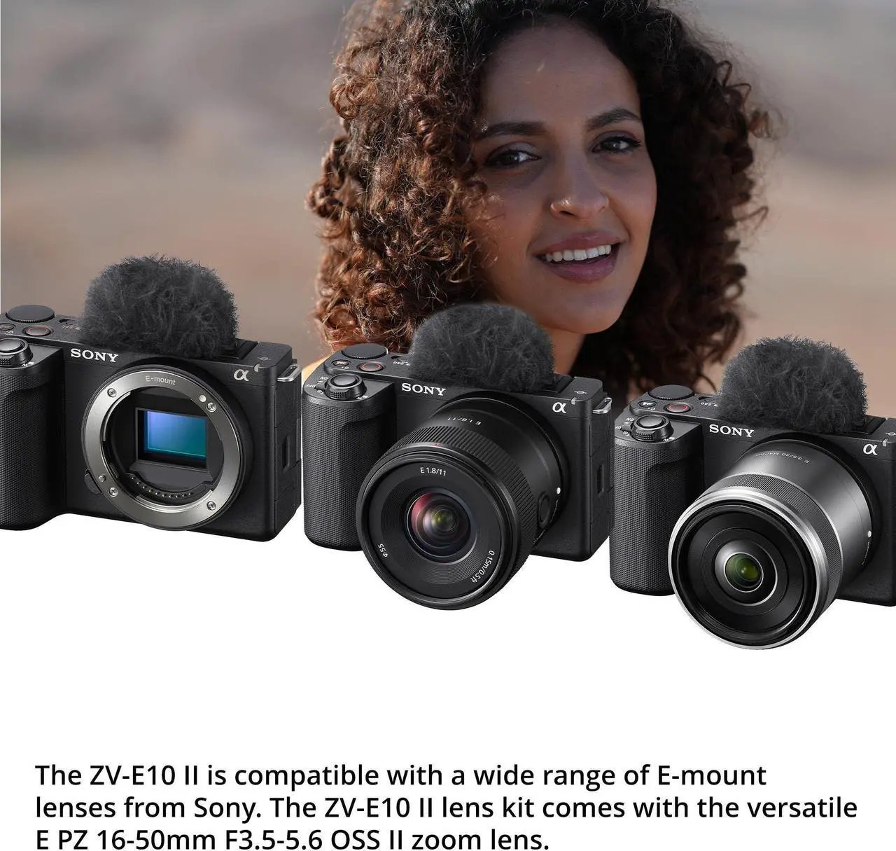 Alt view image 18 of 20 - Sony Alpha ZVE10 II - APS-C Interchangeable Lens Mirrorless Content Creators Camera  -ZVE10M2KB