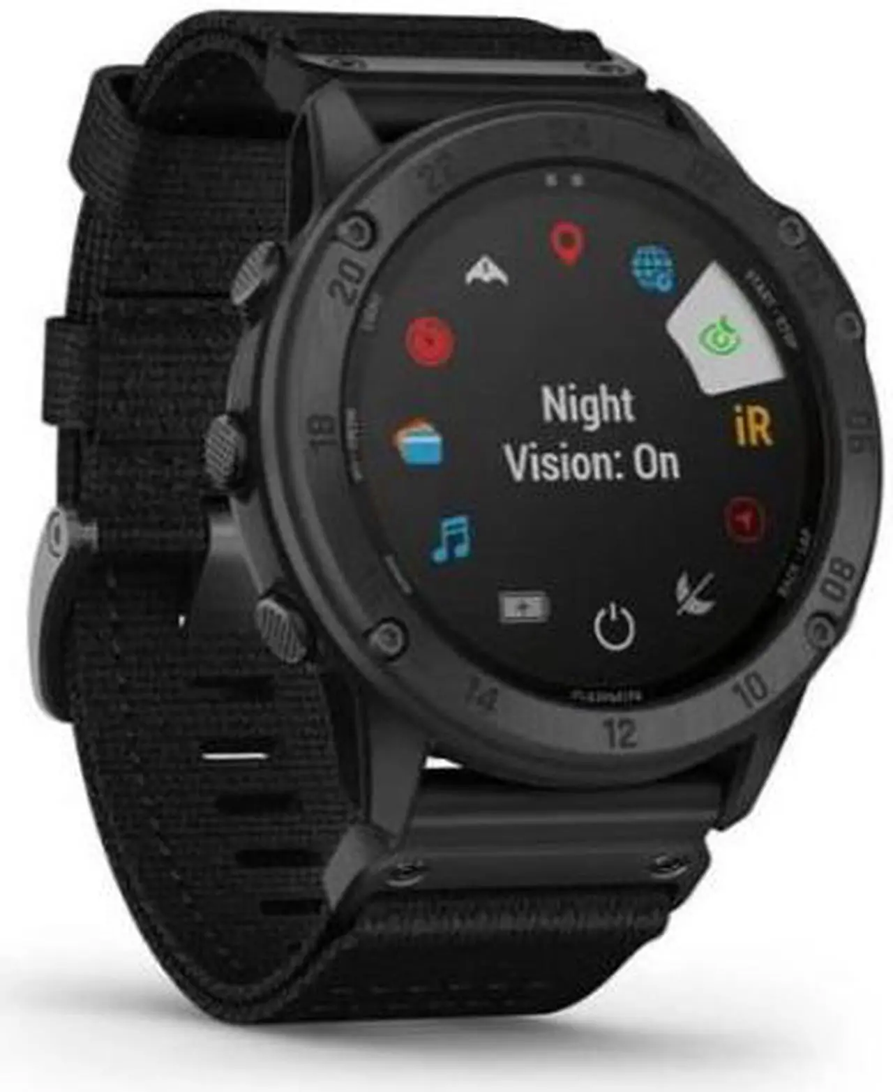 Alt view image 7 of 7 - Garmin tactix Delta Solar Edition GPS Smartwatch with Nylon Band
