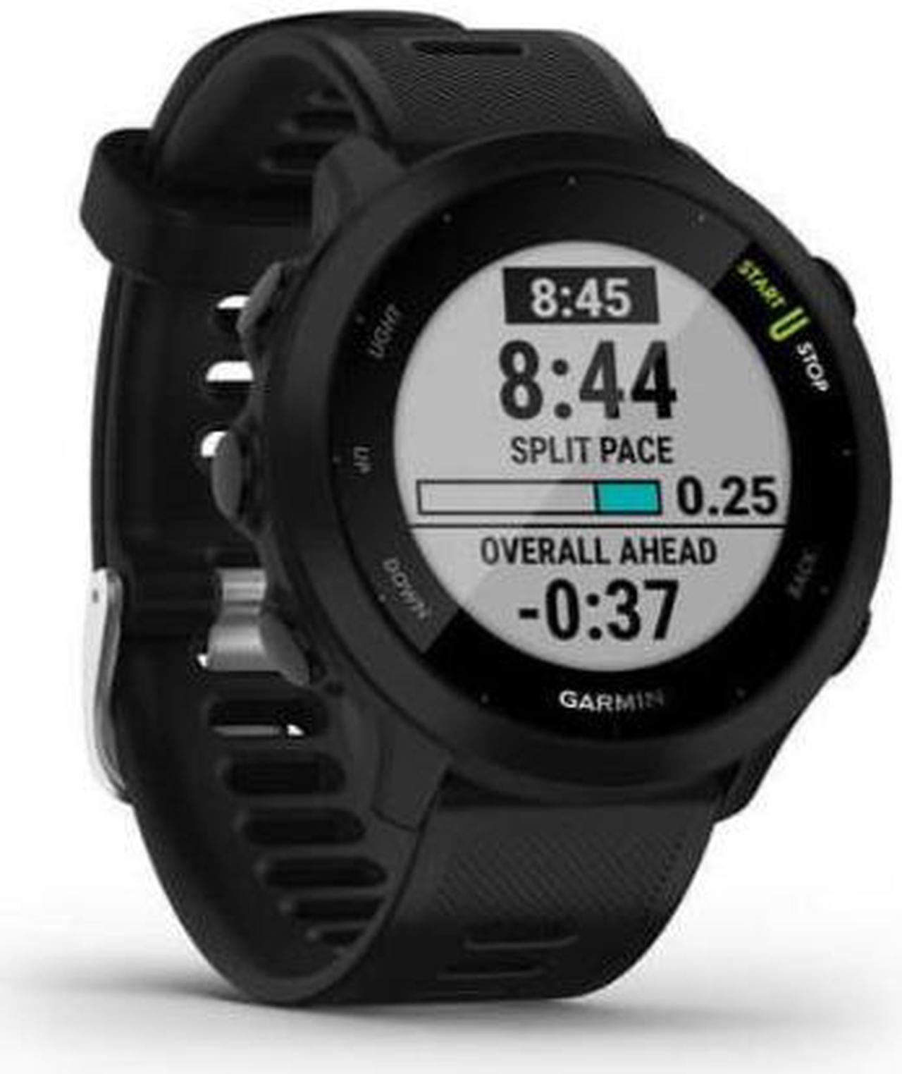 Alt view image 5 of 7 - Garmin Forerunner 55 GPS Running Smartwatch (Black)