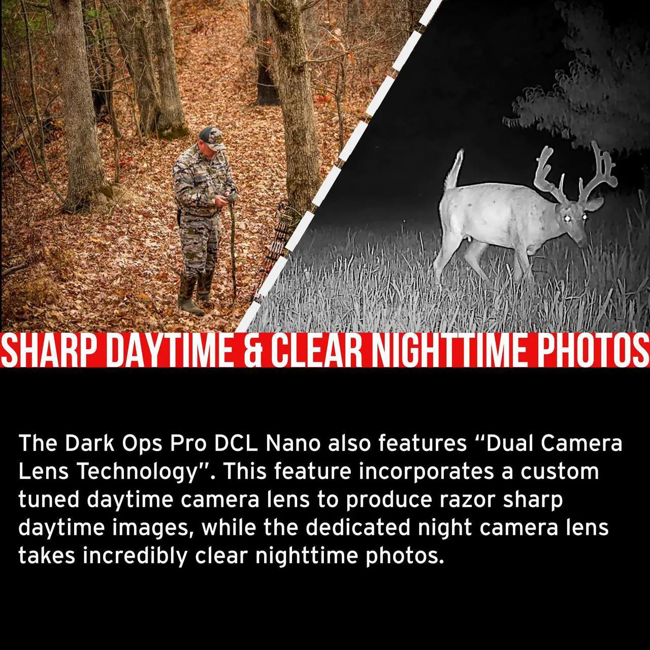 Alt view image 3 of 7 - Browning Trail Camera-Dark Ops Pro DCL NANO Trail Camera with 32GB Memory Cards and Card Reader 2 Pack