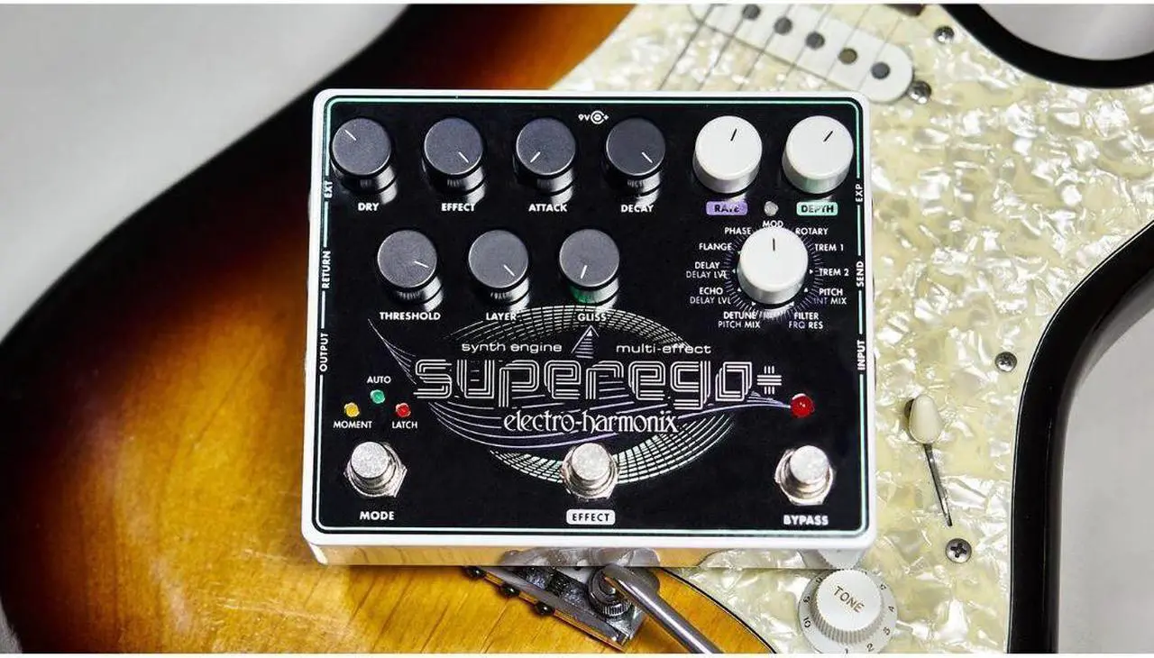 Alt view image 6 of 14 - Electro Harmonix Superego Plus Synth Multi FX