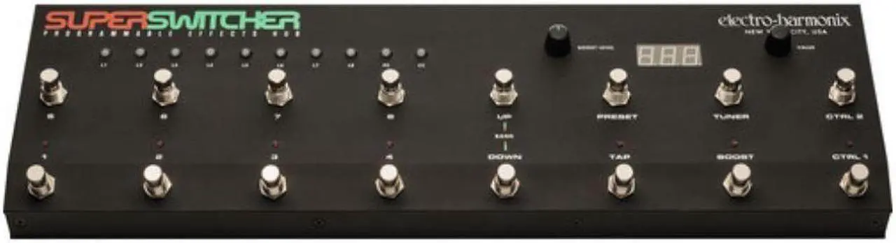 Alt view image 12 of 18 - Electro-Harmonix Super Switcher Programmable Guitar Effects Hub Pedal