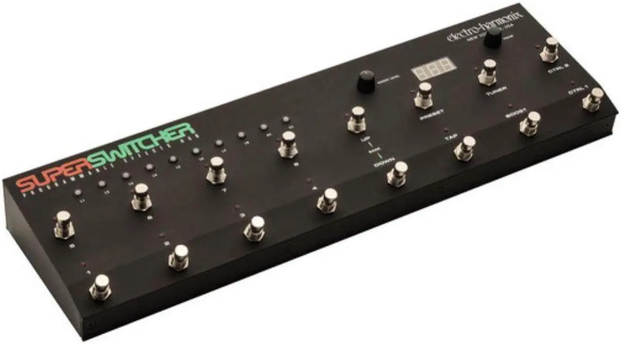 Alt view image 14 of 18 - Electro-Harmonix Super Switcher Programmable Guitar Effects Hub Pedal