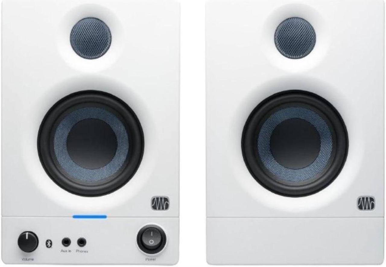 Alt view image 2 of 6 - PreSonus Eris 3.5BT 3.5 Inch Active Media Reference Monitors White Pair